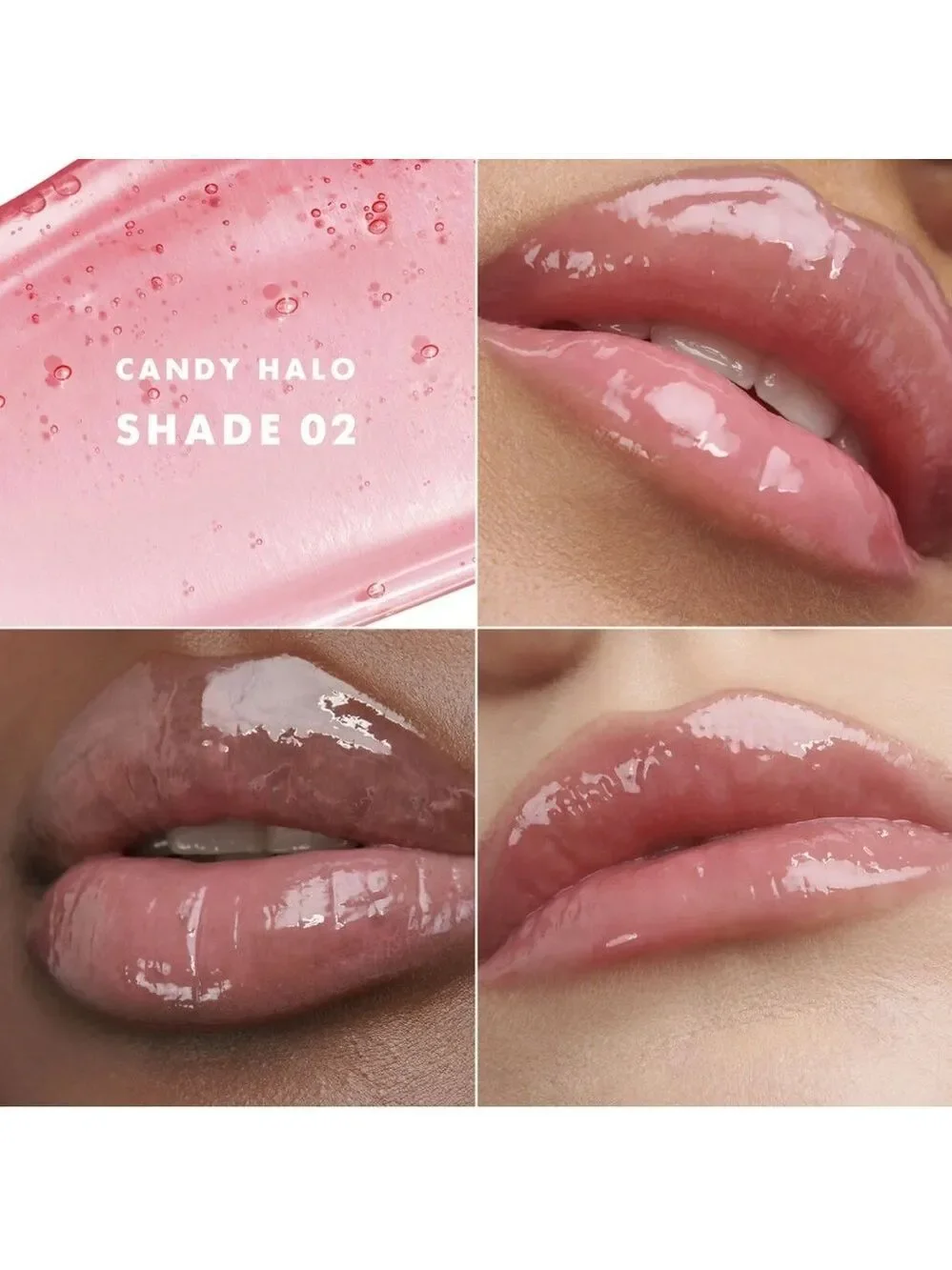 Giorgio Armani Prisma Glass Lip Gloss Hydrating Shine in Candy Halo Travel Size